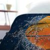 Фланелевые флисовые одеяла для кровати Легкое уютное накидное одеяло для дивана, спальни, для взрослых и детей Огонь Баскетбол Двуспальное 40"x50"