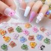 Rabbit Cartoon Nail Decorations Animal Nail Rhinestones 3D Nail Jewelry Cartoon Nail Drills