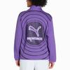 Puma X PRONOUNCE Свитшоты Женские Фиолетовый Воротник-стойка Умеренный Обычный 534040-74
