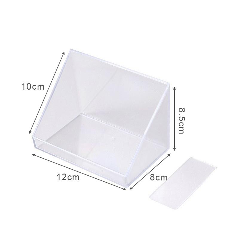 Настенный стеллаж для хранения, ванная комната, кухня, органайзер для всякой всячины, держатель для косметики, лоток для хранения косметики, органайзер для макияжа, самоклеящаяся полка