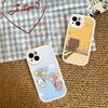 Cute Bubu Dudu Cartoon Phone Case For IPhone 16 15 14 13 12 11 Pro Max Plus Shockproof Leather Cover