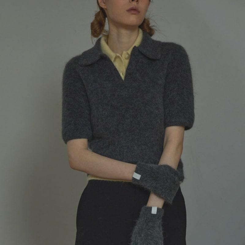 Белый проект АНГОРСКИЕ РУКАВИЦЫ [5 ЦВЕТОВ]