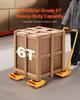 VEVOR Machine Skate, 6T Machinery Skate Dolly, 13228 lbs Machinery Moving Skate