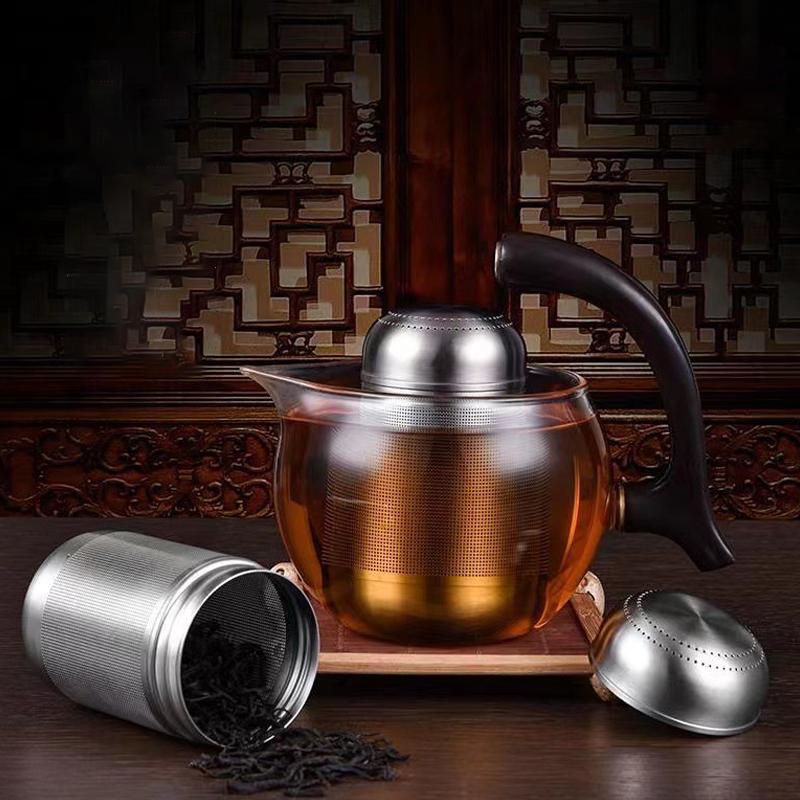 Ситечко для чая из нержавеющей стали, ситечко для заваривания чая, чайные листья, специи, приправа, шарик, ситечко для заваривания чая, мелкоячеистый фильтр для кофе, чайная утварь