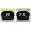 X50 Plus Многофункциональный Автомобильный OBD Умный Цифровой Приборный Панель Сигнализация Датчик Температуры Воды Цифровой Вольтметр Скорости Дисплей
