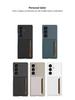 Ультратонкий чехол-книжка Samsung zFold7 в деловом стиле с держателем для карт и защитой от падений
