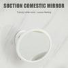 Регулируемое зеркало для макияжа на присоске Водонепроницаемое настенное зеркало для макияжа Женщины