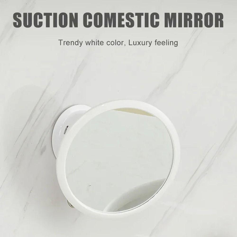 Adjustable Suction Cup Makeup Mirror 360 Degree Rotation Wall Mounted Vanity Mirror Women