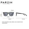 Солнцезащитные очки PARZIN для женщин, винтажные поляризационные мужские солнцезащитные очки с защитой от ультрафиолета, женские оттенки 92123