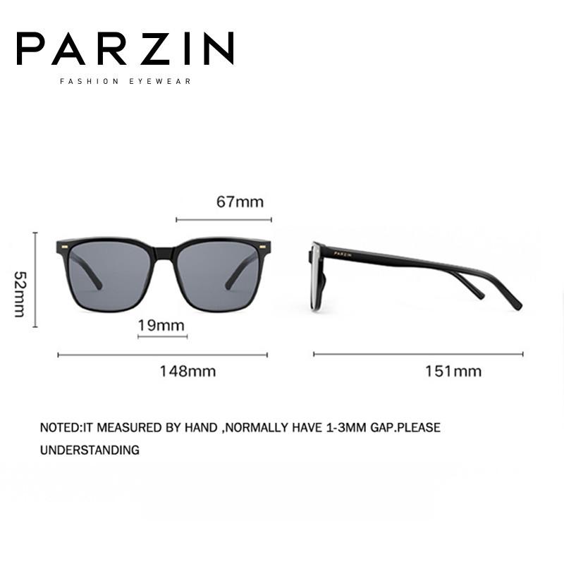 Солнцезащитные очки PARZIN для женщин, винтажные поляризационные мужские солнцезащитные очки с защитой от ультрафиолета, женские оттенки 92123