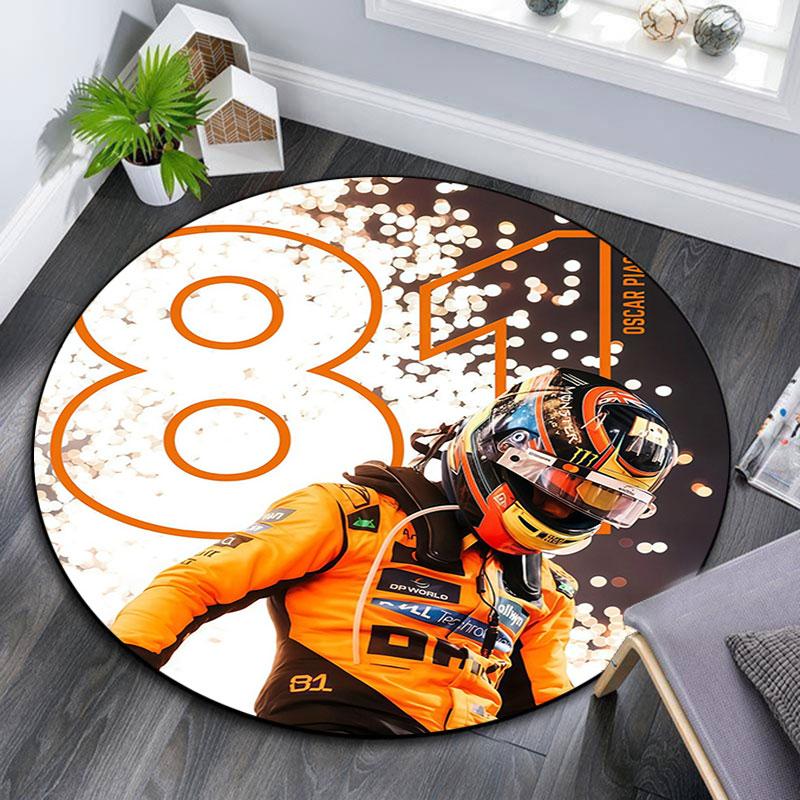 Piastri pattern round rug,Carpet Rug for Living Room Bedroom Playroom ,Non-slip Floor Mat,Holiday Gifts and Birthday Gifts.
