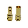 Bbrand LinsyRC 20 Pairs Gold Plated Banana Plug Bullet Connector Adapter for RC Airplanes Cars Boats Drones ESC Motors 3.5MM Male-Female