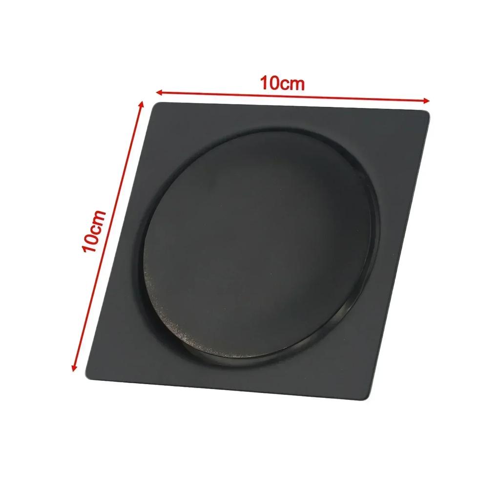 Deodorant Floor Drain 10*10cm Push-type Floor Drain Easy Installation Anti-clogging Hole Design Kitchen Floor For Kitchen