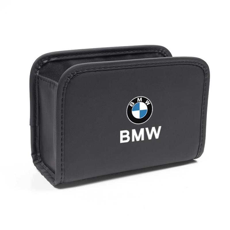 Self Adhesive Car Storage Bag Multifunctional Organizer Box For BMW X1 X2 X3 X5 X4 X6 X7 3 4 5 6 Series E46 E90 E60 F30 F10 E39 YF6