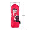 Hokushin Trading Чехол для головки клюшки для стержневых клюшек Betty Boop (OHC0082)