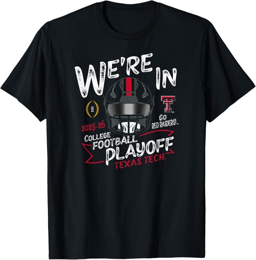 Texas Tech Red Raiders College Football Playoff 2025-26 CFP T-Shirt