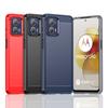 For Cover Motorola Moto G73 Case For Moto G73 Bumper Silicone Carbon Fiber Back Case For Moto G73 G13 G23 G53 G32 G52 G72 Cover