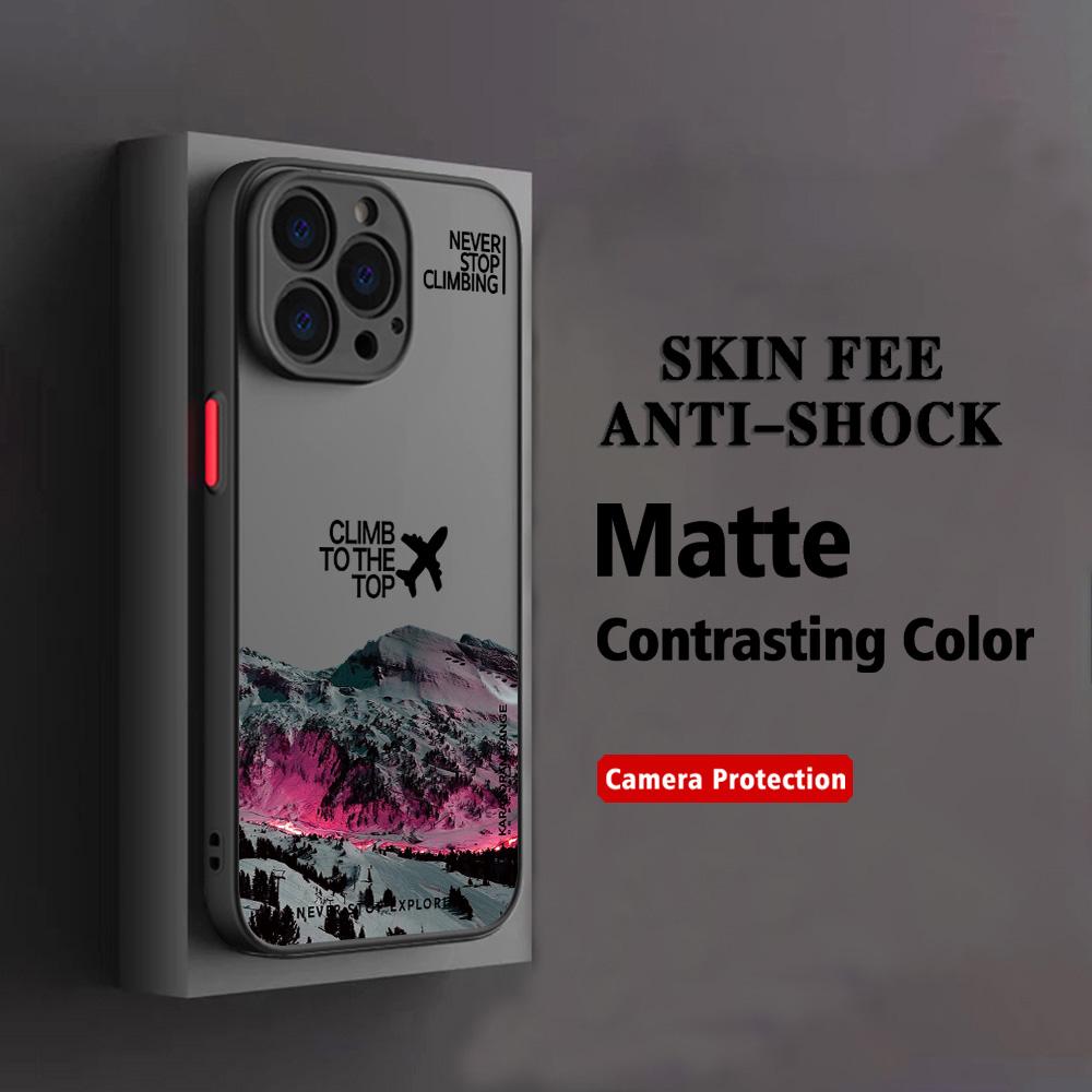 ГОРНАЯ ВЕРШИНА САМОЛЕТ Чехол для телефона Для Xiaomi Redmi Note 14 13 12 12S 11 11S 10 10S 9T 9S 8 7 Pro Plus 4G 5G Матовый Прозрачный