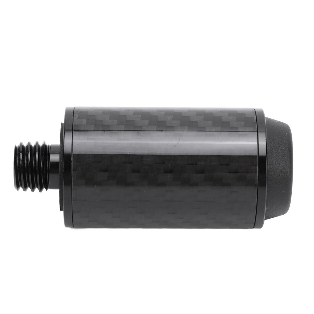 2in Carbon Fiber Pool Cue Wear Resistant Long Lasting Easy to Install Extension Billiard Stick Extender for MEZZ Pool