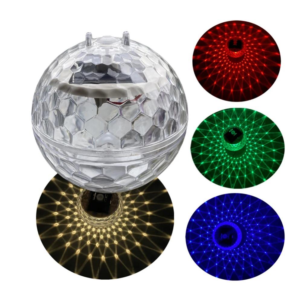 Плавающие солнечные светильники для бассейна, водонепроницаемые светодиодные солнечные батареи, многоцветная меняющая цвет вода, дрейфовая лампа для пруда с рыбками