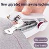 Compact Manual Mini Sewing Machine: Household Handheld Pocket Tailor Artifact