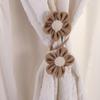 Handmade Flower Curtain Ties Easy to Use Curtain Strap Cartoon Curtain Tieback  Window Curtains