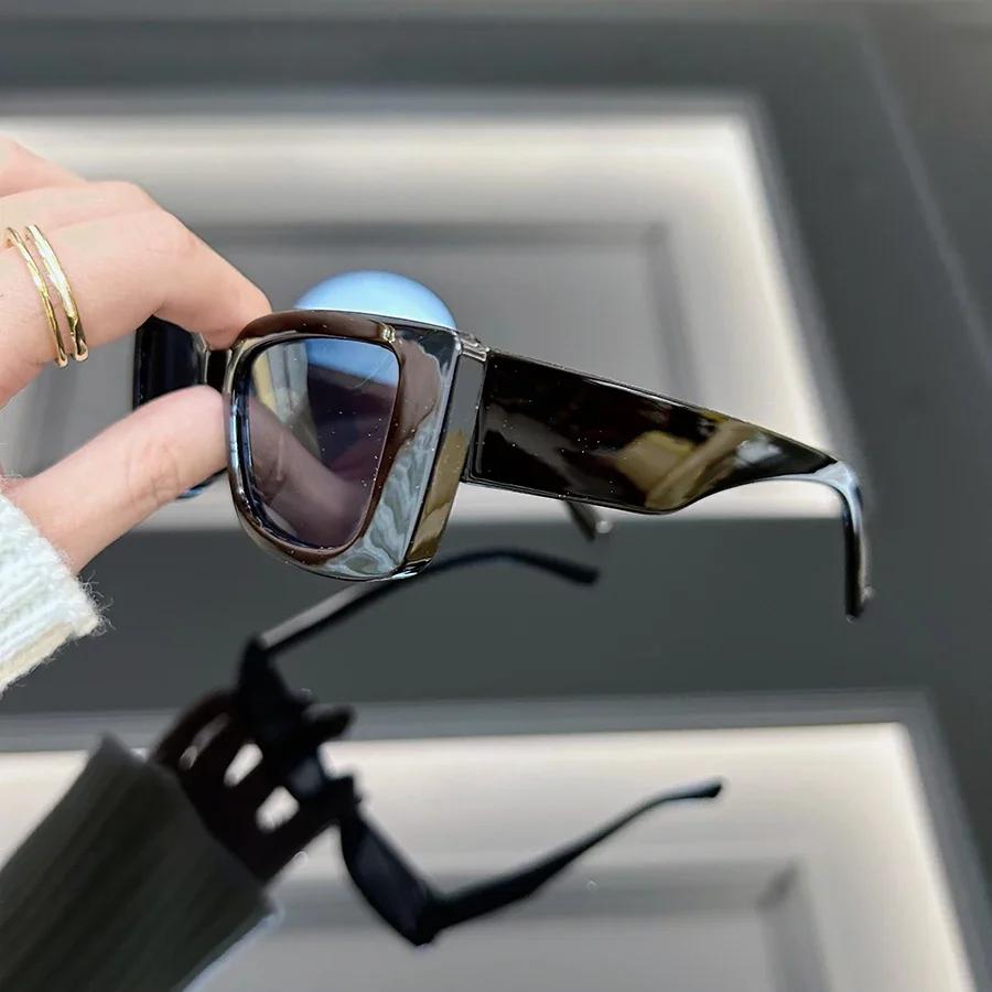 Квадратные винтажные солнцезащитные очки Женские Мужские Дизайнерские брендовые Женские Мужские Солнцезащитные очки Женская Мода Ретро На открытом воздухе Зеркальные