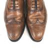 Винтажные туфли Church's 4 Cities Full Brogue Wingtip 9.5F 28см Коричневые(ИСПОЛЬЗОВАЛ)