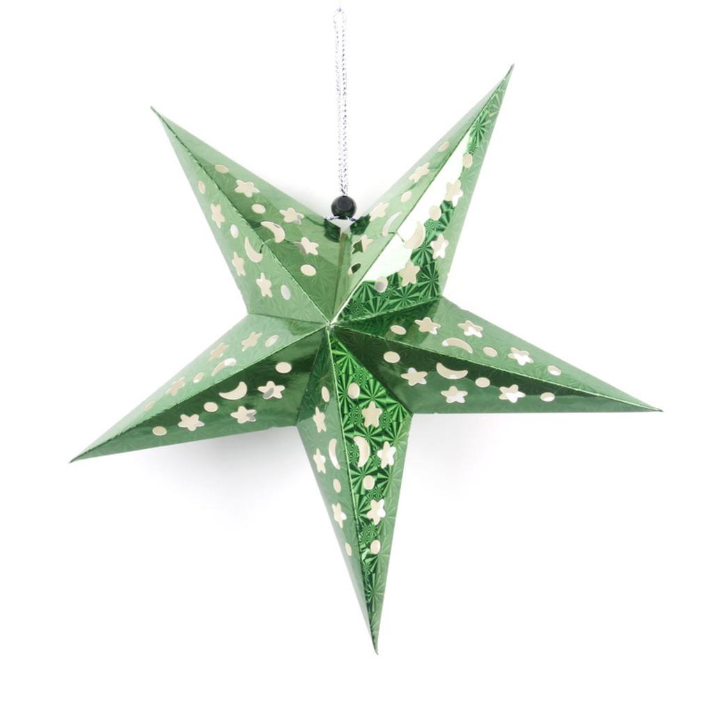 30cm Hanging Five-pointed Star Decoration Corridor Decoration Pendant