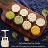 Пресс-форма для лунного пирога из снежной кожи и пирога из маша ручной работы