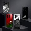 Чехол для телефона Игрок H-Роналду C-CR7 Для iPhone 16,15,14,13,12,17,Pro Max,Plus Силиконовый Черный Чехол