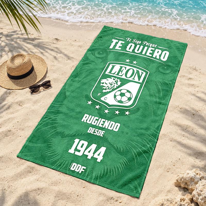Club Leon Microfiber Beach Towel Quick Dry Sand Free Lightweight Beach Towels for Travel Swimming Camping
