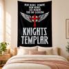 Crusaders Tapestry highquality for decorating living room bedroom dorm walls ideal as bedroom wallart orholiday gift