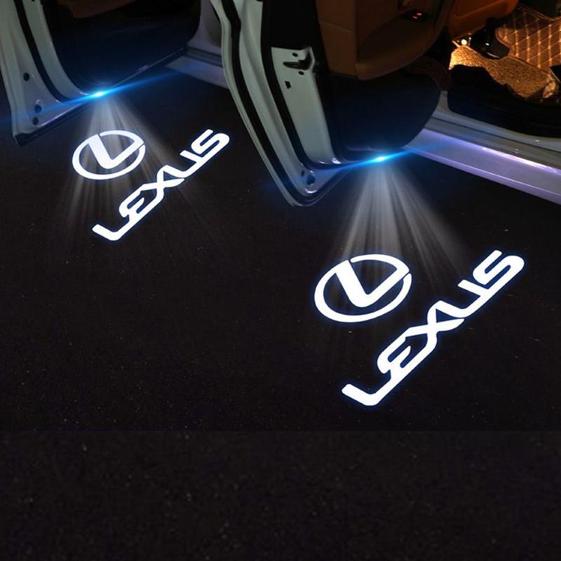 Led Car Door Welcome Laser Projector Logo Night Light Wireless For Lexus IS IS250 IS300 IS350 2006 - 2020 2021 2022 2023 2024