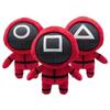 Плюшевая игрушка «Игра в кальмара» Плюшевые игрушки Красных солдат из корейской дорамы