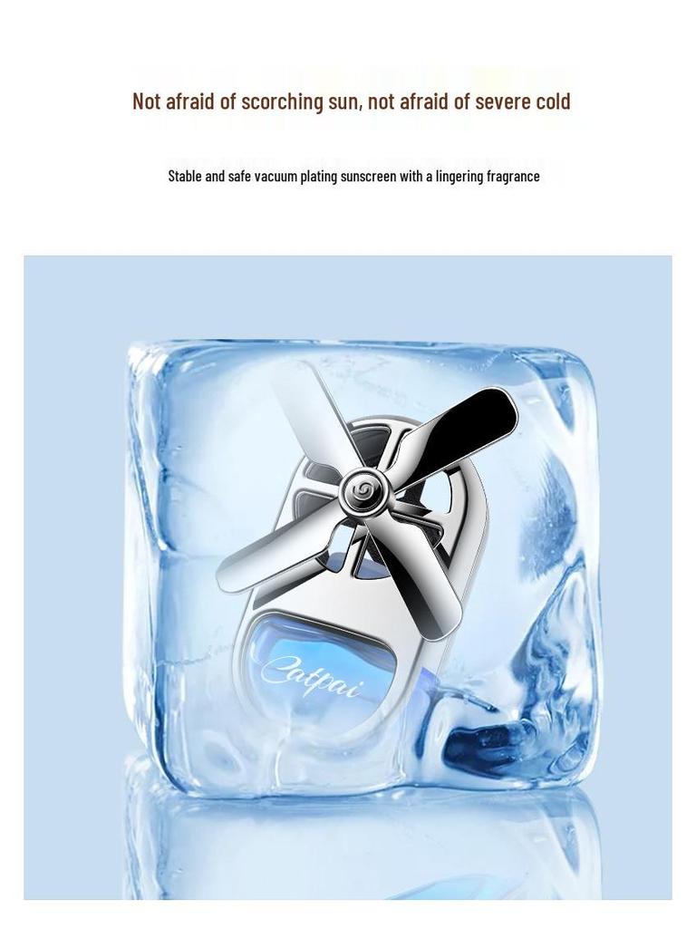 Creative Four-Leaf Pinwheel Car Air Freshener & Aroma Diffuser