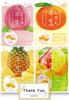Doshisha Dried Fruit Assortment Half Raw Peach 80g Half Raw Mandarin Orange 75g Half Raw Pineapple 70g Half Raw Mango Melon 65g Total 4 Bags Set White