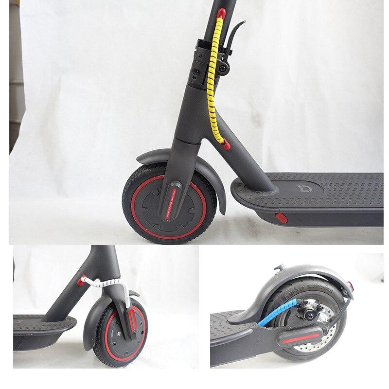 Защита тормозной линии самоката 1 м для электросамоката Ninebot Max, оплетка для трубки линии, обмоточные трубки, общая G30 F25 PRO2 спиральная кабельная трубка