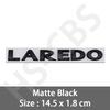 3D Metal Laredo Car Fender Door Rear Trunk Letter Badge Emblem Accessories