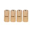 4pcs/pack Copper Cabinet Door Concealed Barrel Hinge for Worktops DIY Project 14mm