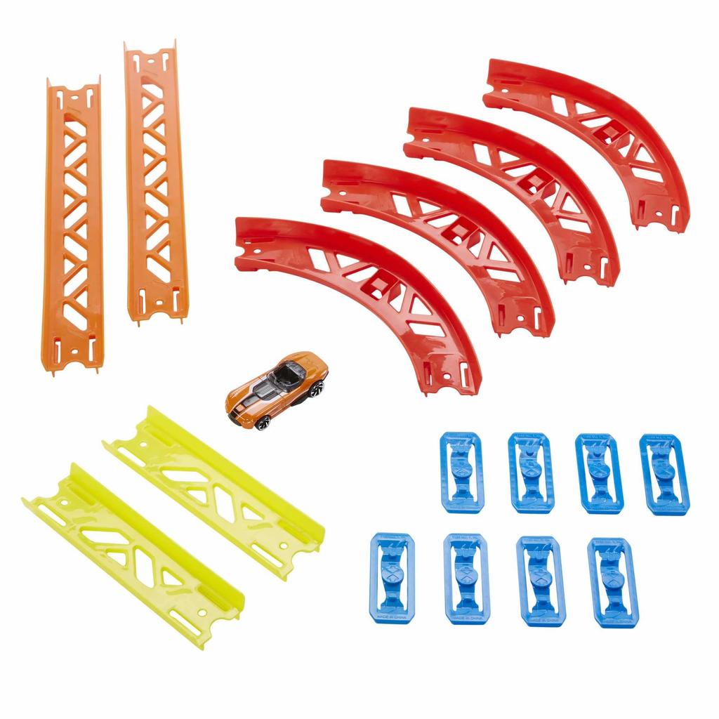Hot Wheels Track Builder Premium Curve Pack 1 Mini GLC88 [включает автомобиль]