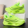 Youth style shoes Boys Running Shoes Kids Lightweight Breathable Mesh Sneakers With Shock Absorption Rubber Sole