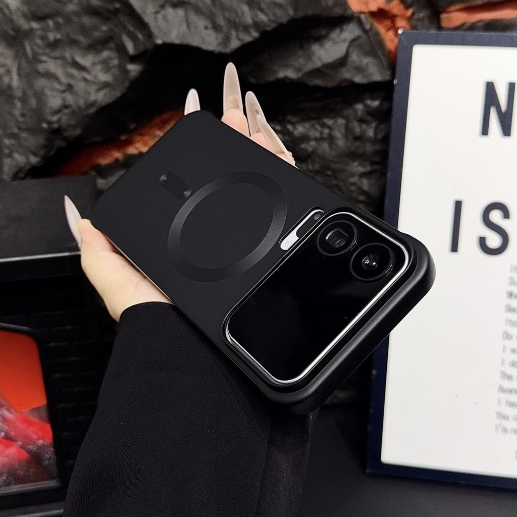 Роскошный матовый твердый чехол без рамки MagSafe для Xiaomi 17 Pro Max 15SPro 15 14 Ultra Тонкий бронированный магнитный чехол для беспроводной зарядки