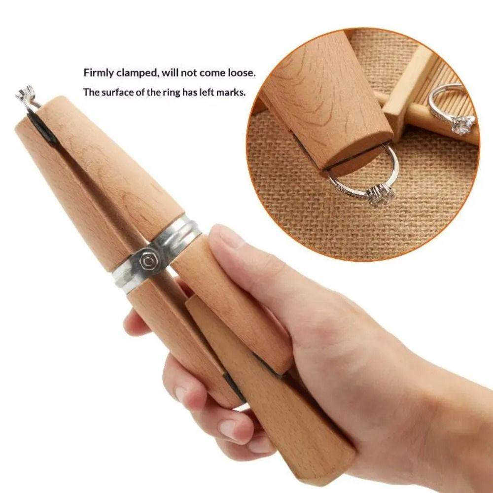 Safe Secure Holding Jewelry Making Tool Leather Jaws Jewelers Holder Jewelry Setting