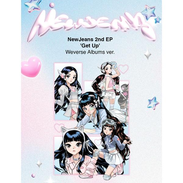 NewJeans 2-Й EP 'GET UP' [WEVERSE ALBUMS VER.] [Случайная версия]