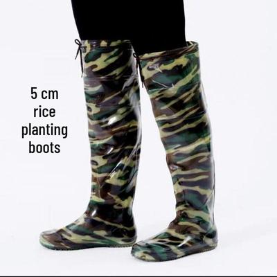 Ботинки до колена TYmy унисекс: Идеально для сельского хозяйства и рыбалки с мягкой подошвой, наколенники для комфорта при ходьбе вброд и вспашке.