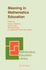 The Meaning In Mathematics Education : 37 Book