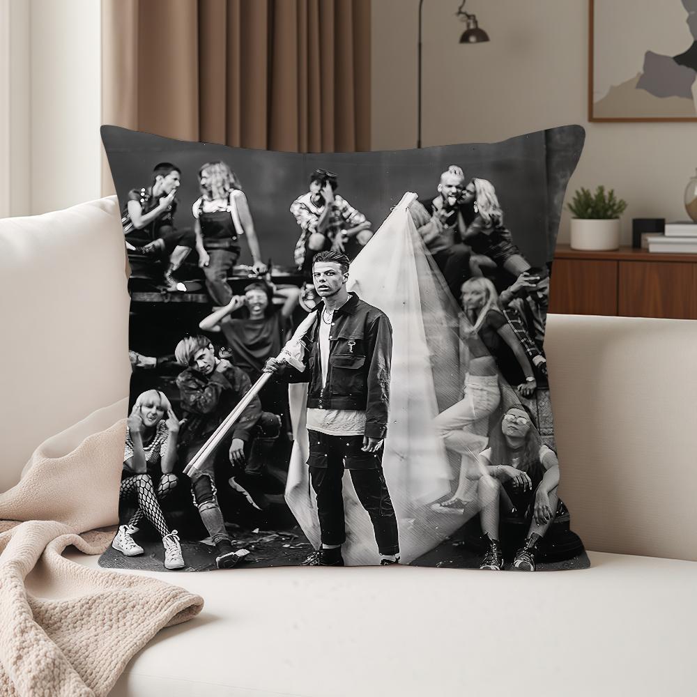 YYungblud Hot Singer Pillow Case Suitable For Bedrooms Living Rooms Cars Home Decoration