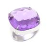 Alexandrite Quartz Gemstone Handmade 925 Sterling Silver Ring Size 8 S0m89
