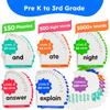 650 Sight Words & Phonics Flash Cards, Learn To Read CVC, Blends, Long Vowel Sounds, Dolch & Fry High Frequency Site Words
